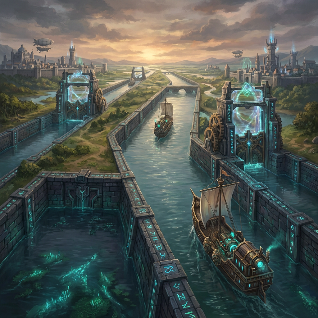 The Grand Scielesian Canal Network